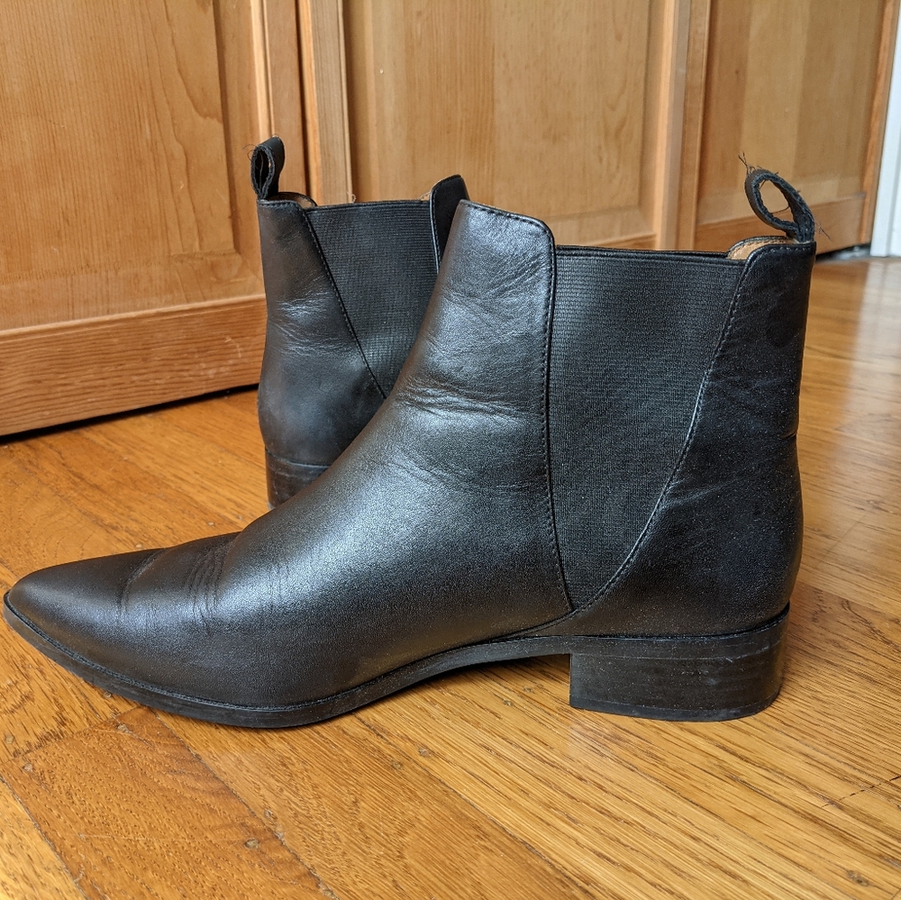 & other stories pointes toe ankle boots.